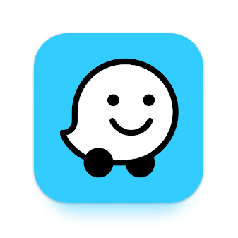 Waze navigation app guides